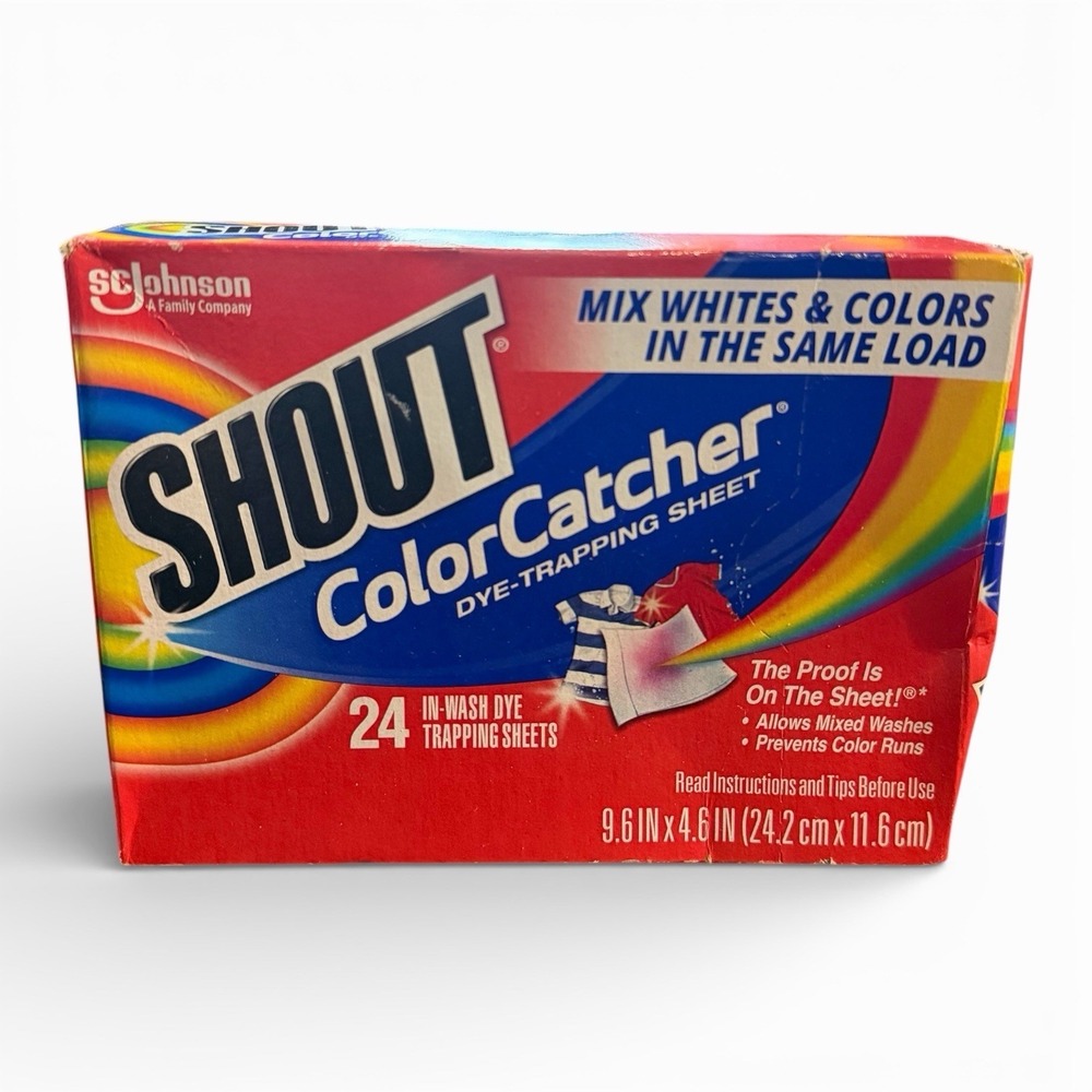 Shout ColorCatcher Dye-Trapping‎ Sheets Box (Sealed)